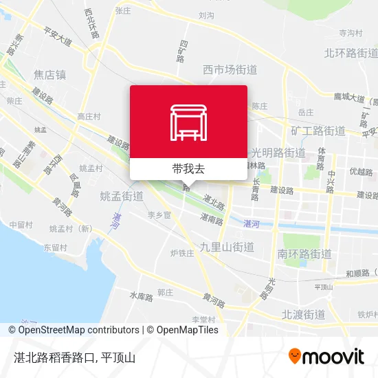 湛北路稻香路口地图