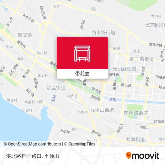 湛北路稻香路口地图