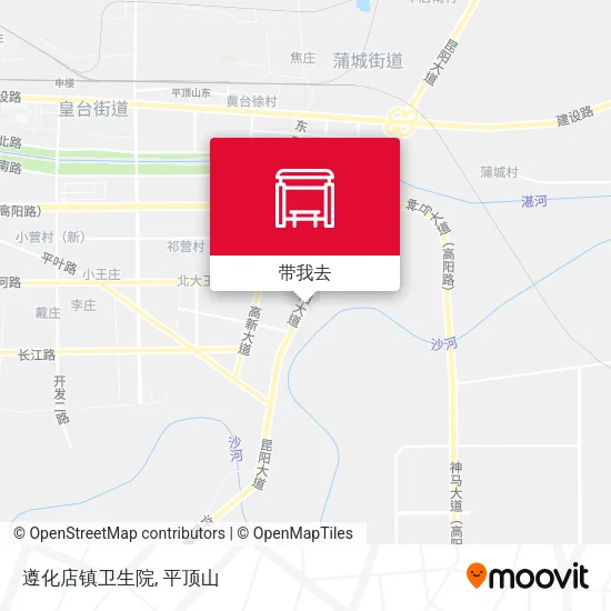 遵化店镇卫生院地图