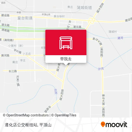 遵化店公交枢纽站地图