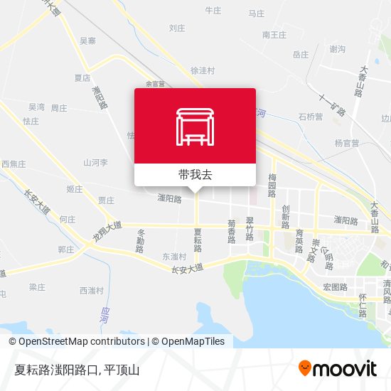 夏耘路滍阳路口地图