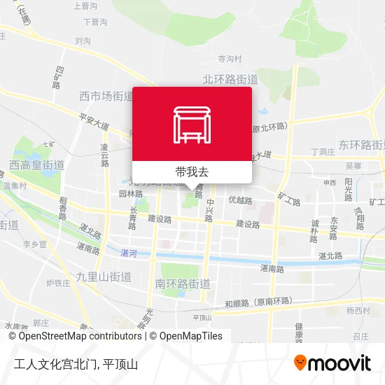 工人文化宫北门地图