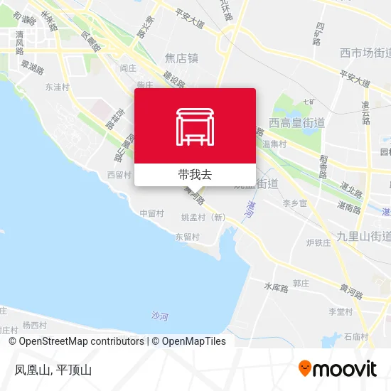 凤凰山地图