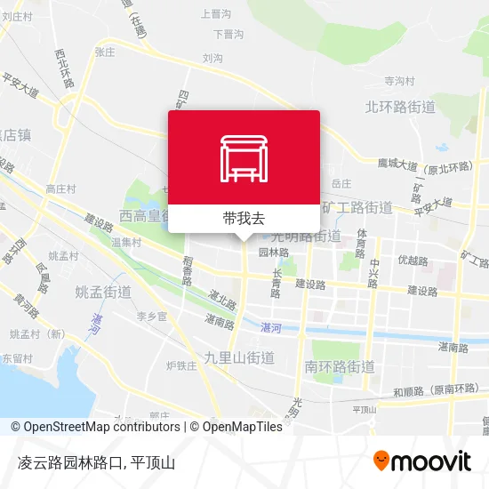 凌云路园林路口地图