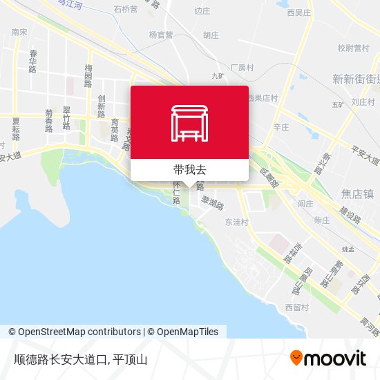 顺德路长安大道口地图