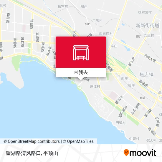 望湖路清风路口地图