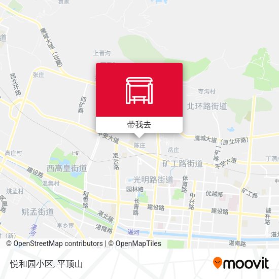悦和园小区地图