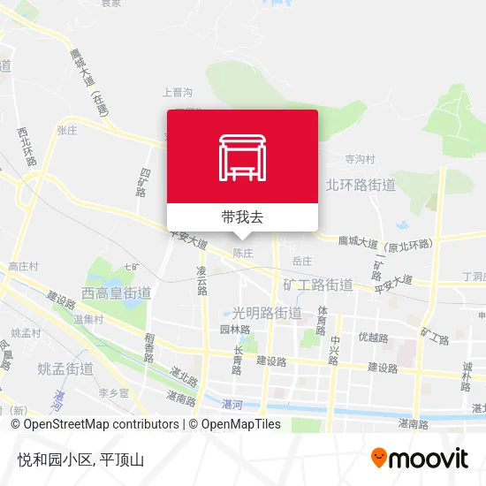 悦和园小区地图