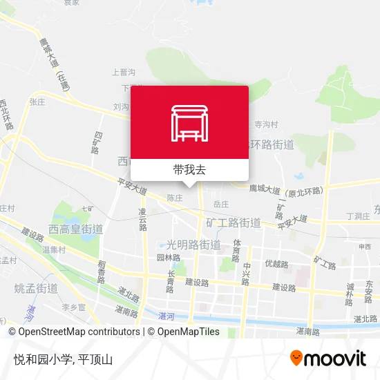 悦和园小学地图