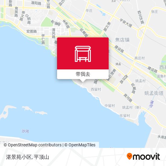 湛景苑小区地图