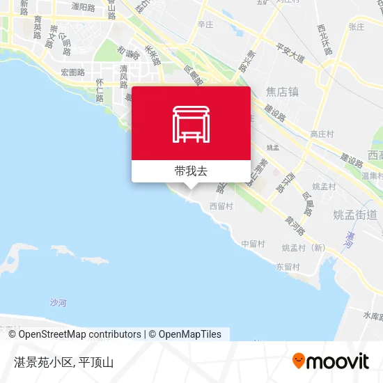 湛景苑小区地图