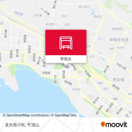 龙兴苑小区地图