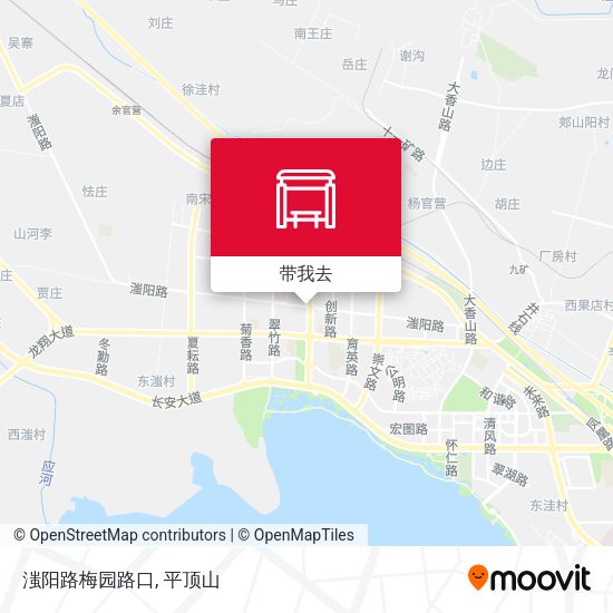 滍阳路梅园路口地图