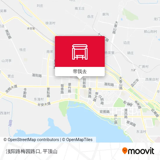 滍阳路梅园路口地图