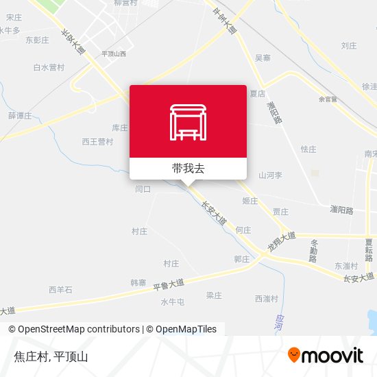 焦庄村地图