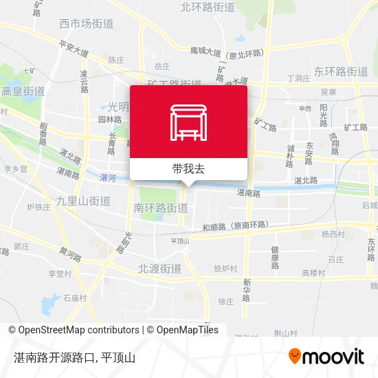 湛南路开源路口地图