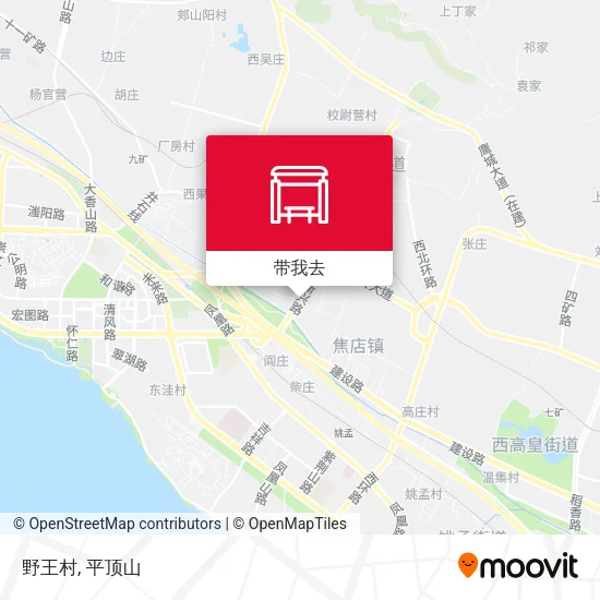 野王村地图