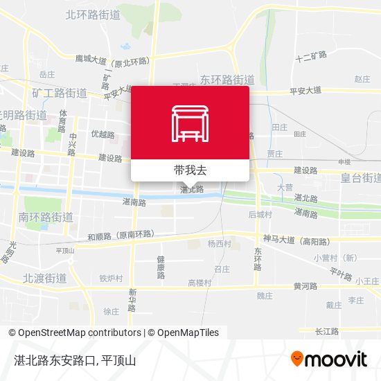 湛北路东安路口地图