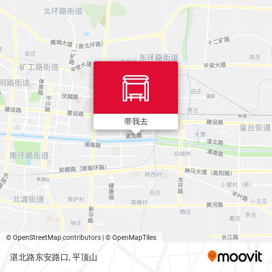 湛北路东安路口地图