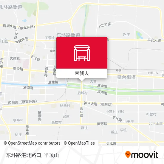 东环路湛北路口地图