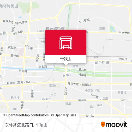 东环路湛北路口地图