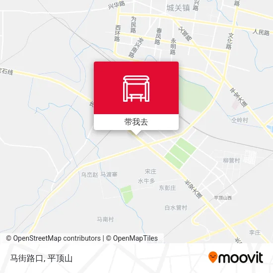 马街路口地图