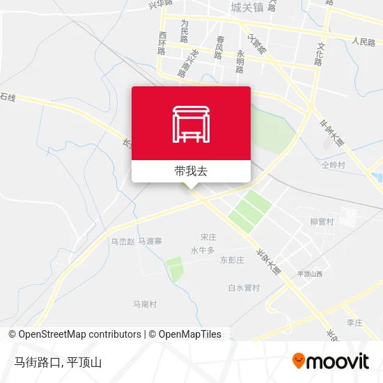 马街路口地图