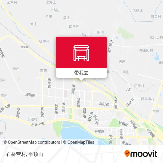 石桥营村地图