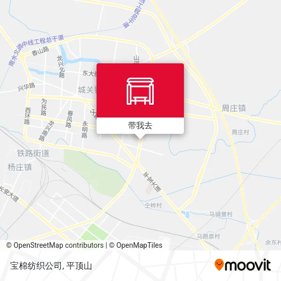 宝棉纺织公司地图
