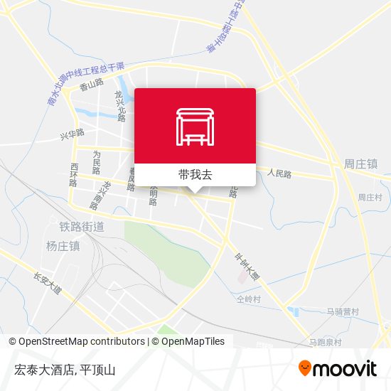宏泰大酒店地图