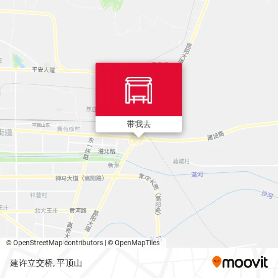 建许立交桥地图