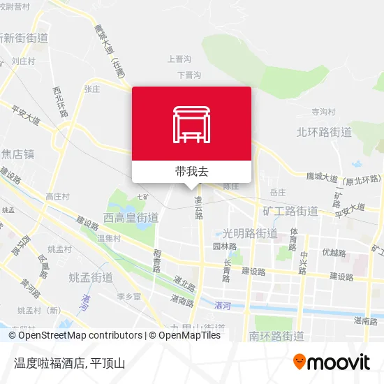 温度啦福酒店地图