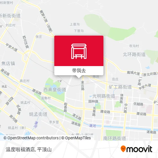 温度啦福酒店地图