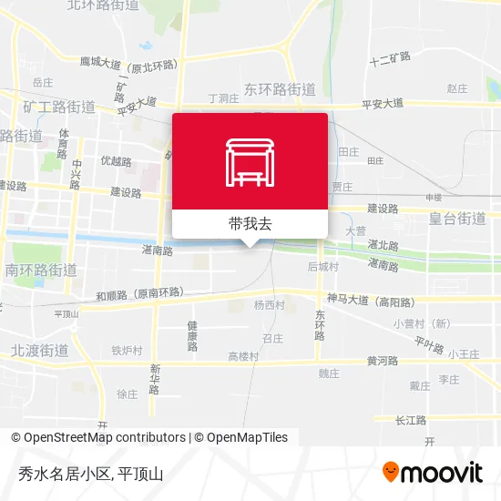 秀水名居小区地图