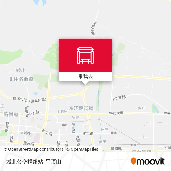 城北公交枢纽站地图