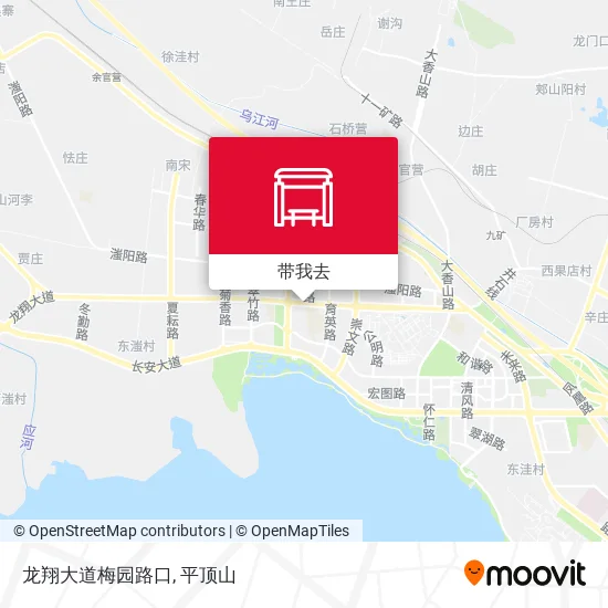 龙翔大道梅园路口地图