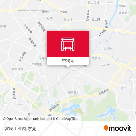 富民工业园地图