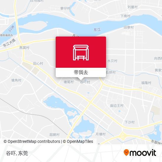 谷吓地图