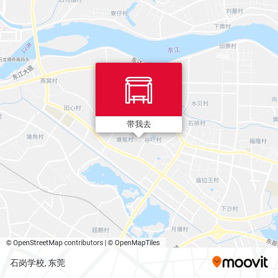 石岗学校地图
