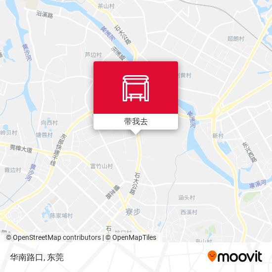 华南路口地图