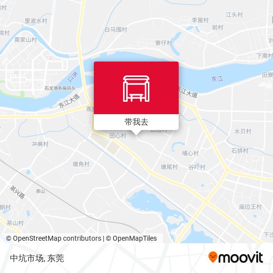 中坑市场地图