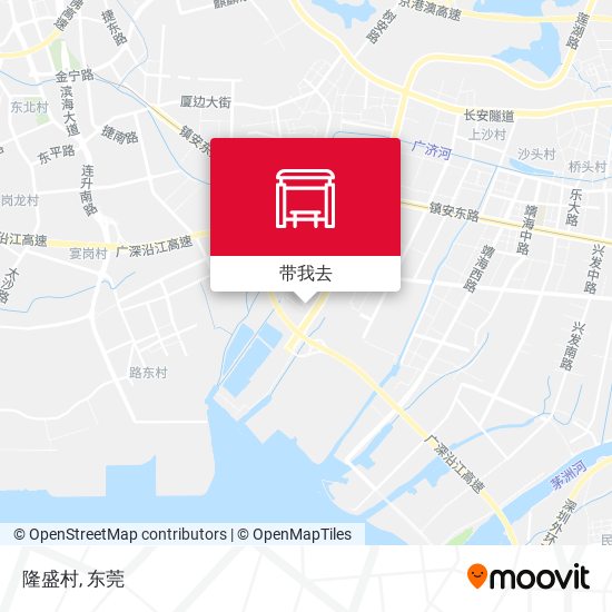 隆盛村地图