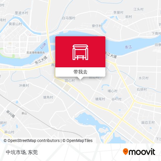 中坑市场地图