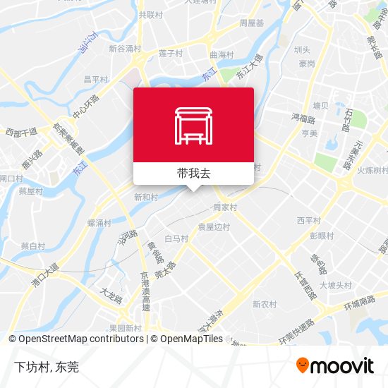 下坊村地图