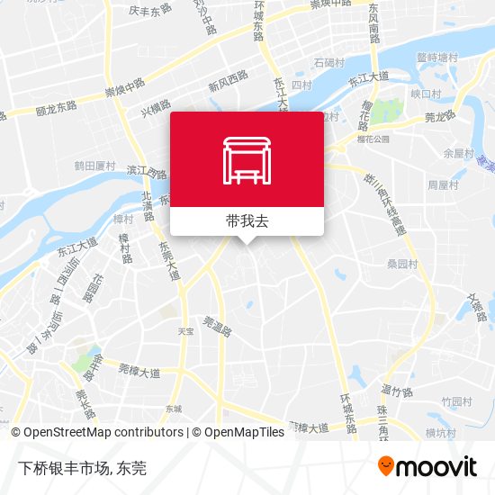 下桥银丰市场地图