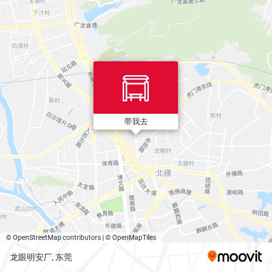 龙眼明安厂地图