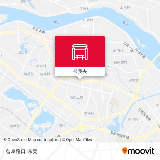 曾屋路口地图