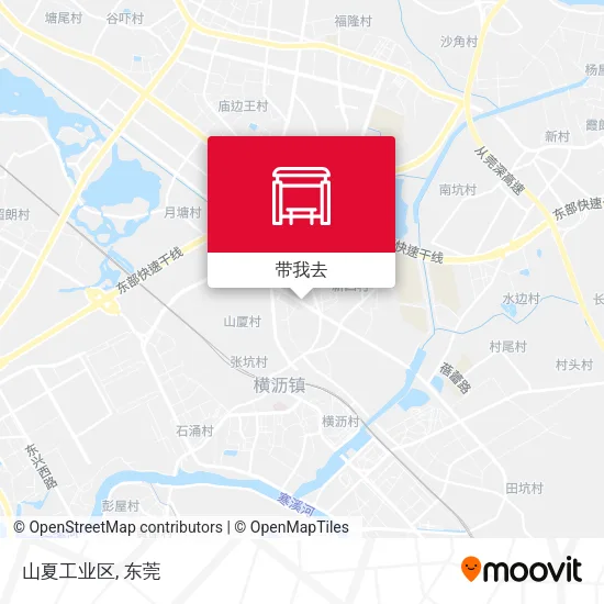 山夏工业区地图