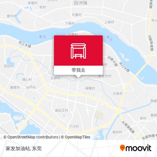 家发加油站地图