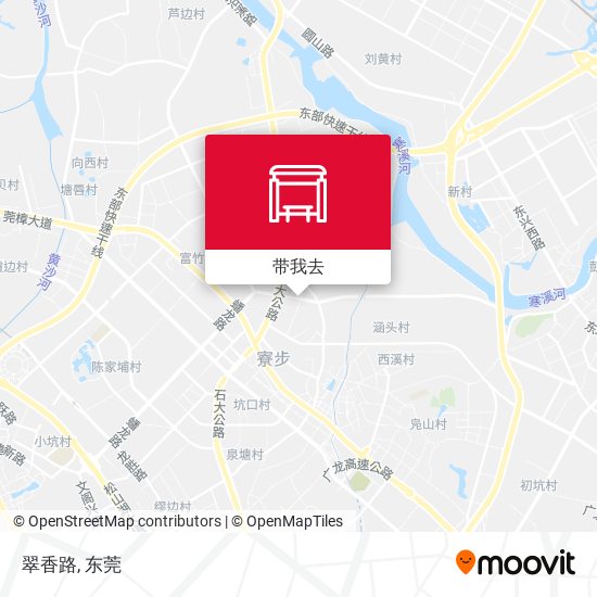 翠香路地图